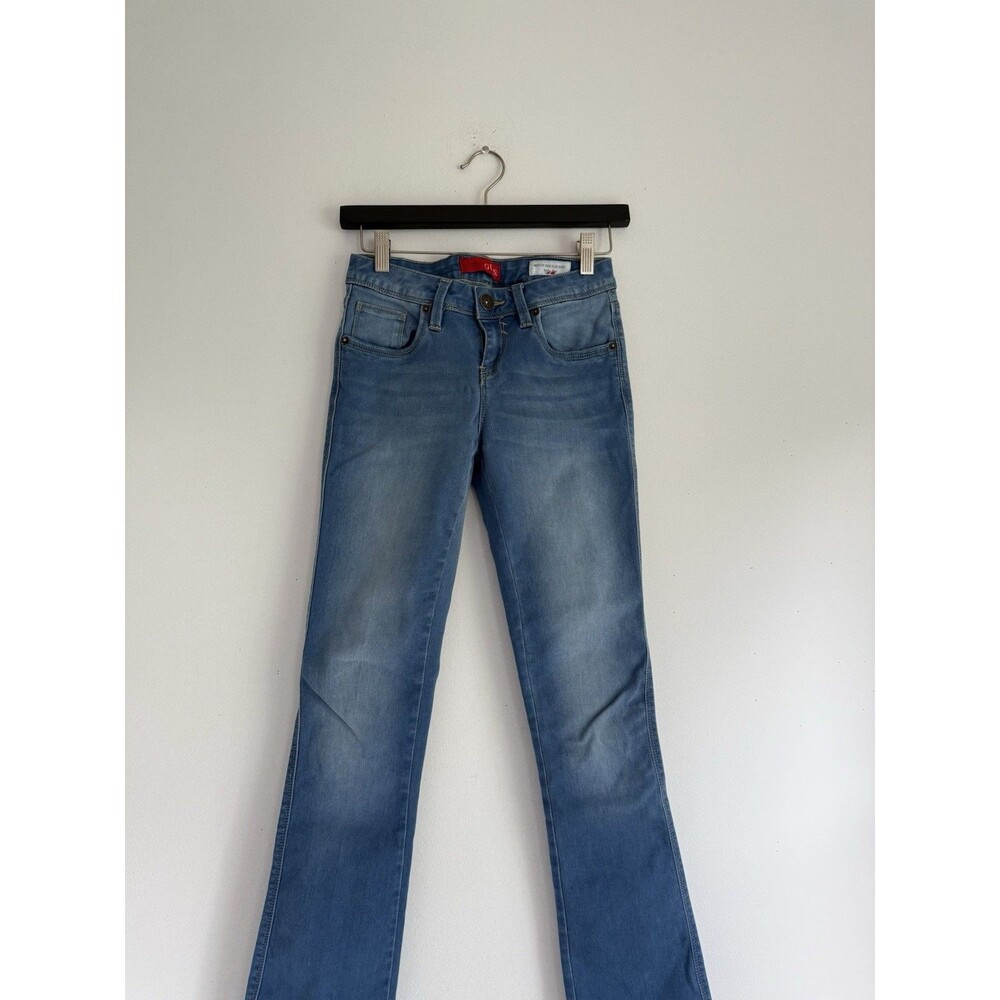 ✿ Guess Los Angeles Blue Denim Jeans Women’s Size 25 / 0 Regular Mid Rise Slim